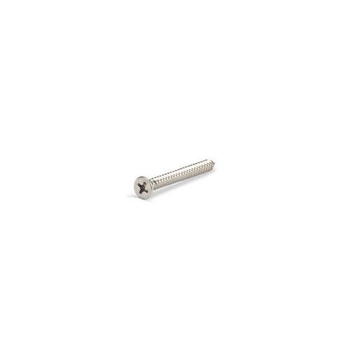 Stainless Steel Phillips Flat Head Screw #8 x 1 1/2''