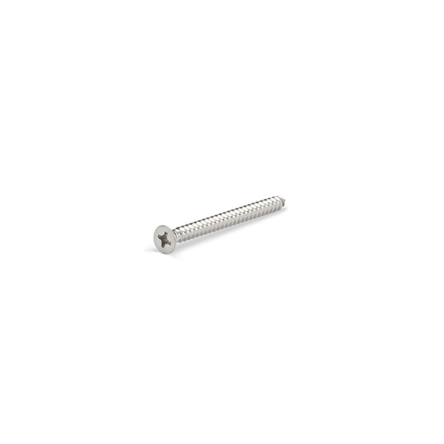 Stainless Steel Phillips Flat Head Screw #8 x 2''