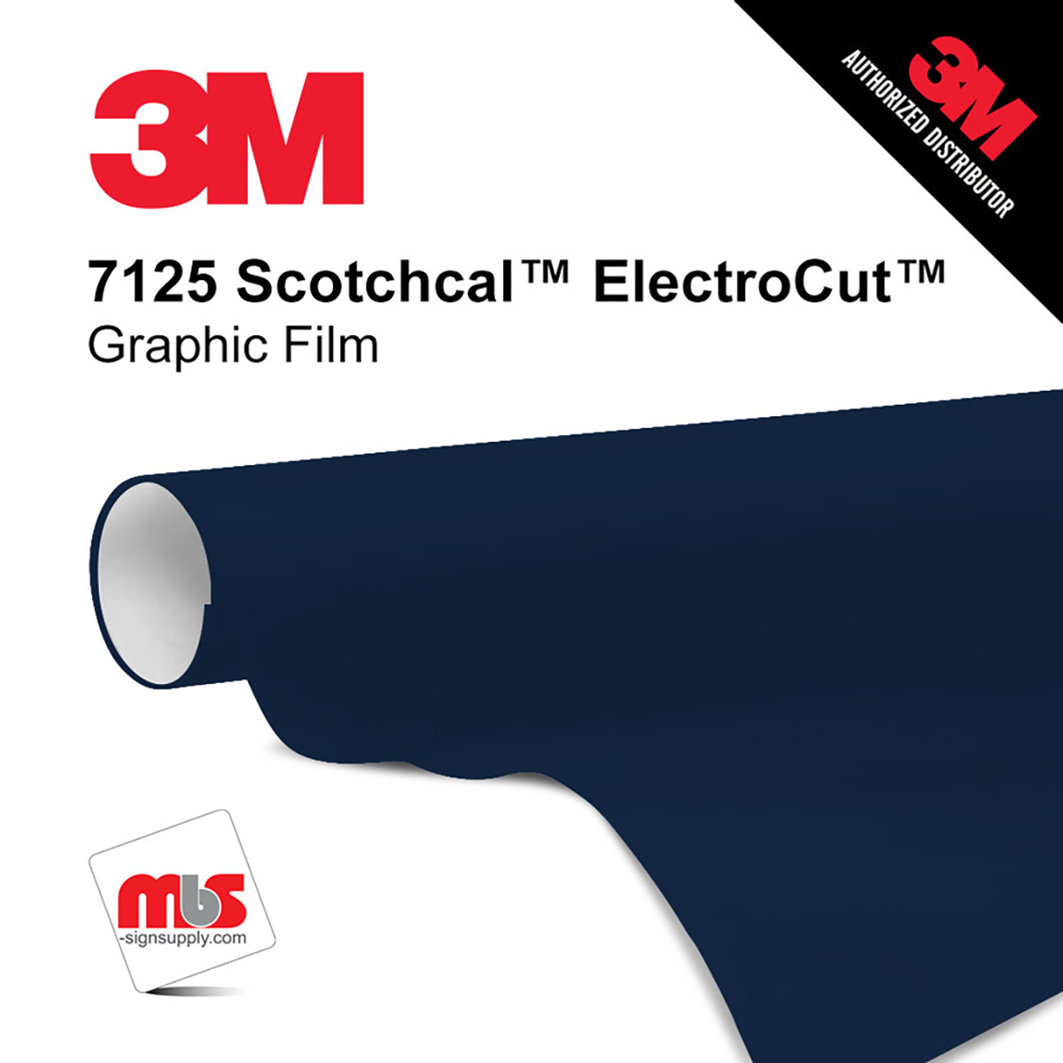 3M™ 7125 Scotchcal Graphic Film - Deep Mahogany Brown