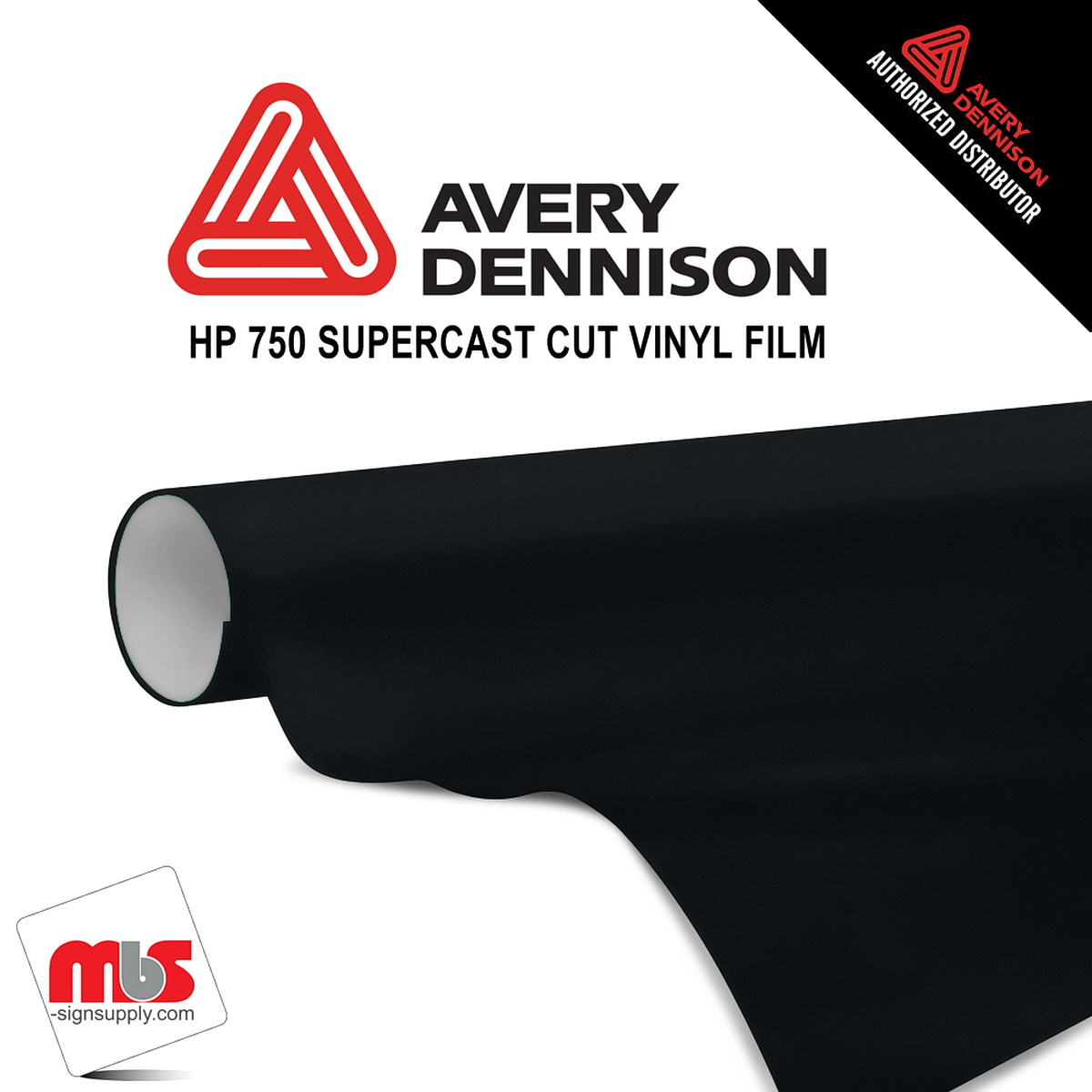 12'' x 10 yards Avery HP750 High Gloss Dark Green 6 year Long Term Unpunched 3.0 Mil Calendered Cut Vinyl (Color Code 793)