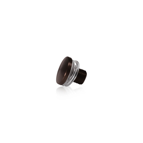 AL19-12AB Head replacement for Mbs-Standoffs 3/4'' Diameter x 1/2'' Barrel Length, Aluminum Bronze Anodized Finish Standoffs (Includes 2 Silicone Washers).