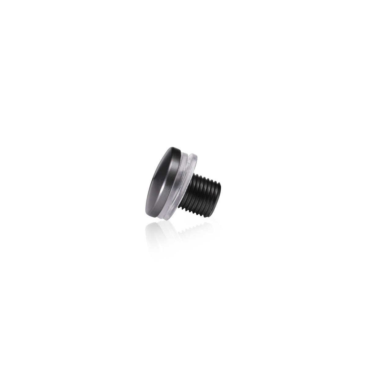 AL19-12T Head replacement for Mbs-Standoffs 3/4'' Diameter x 1/2'' Barrel Length, Aluminum Titanium Anodized Finish Standoffs (Includes 2 Silicone Washers).
