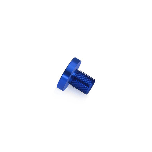 AS19-12BL Head replacement for Mbs-Standoffs 3/4'' Diameter x 1/2'' Barrel Length, Aluminum Blue Finish Standoffs (No Washer).