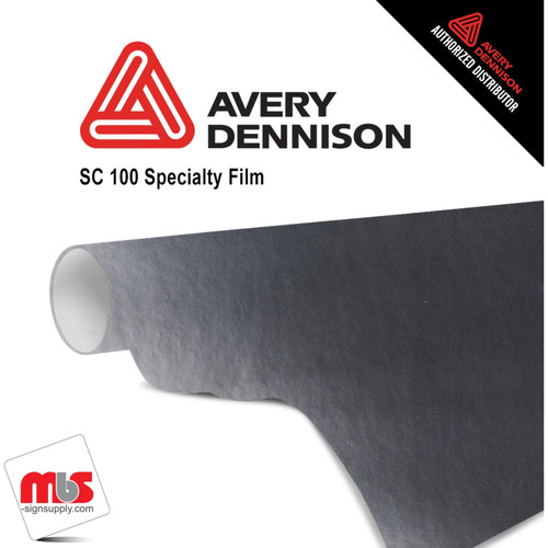 53'' x 5 yards Avery SF100 Chrome Matte Silver 3 year Long Term Unpunched 5.7 MIL Conform Chrome Wrap Vinyl (Color Code 844)