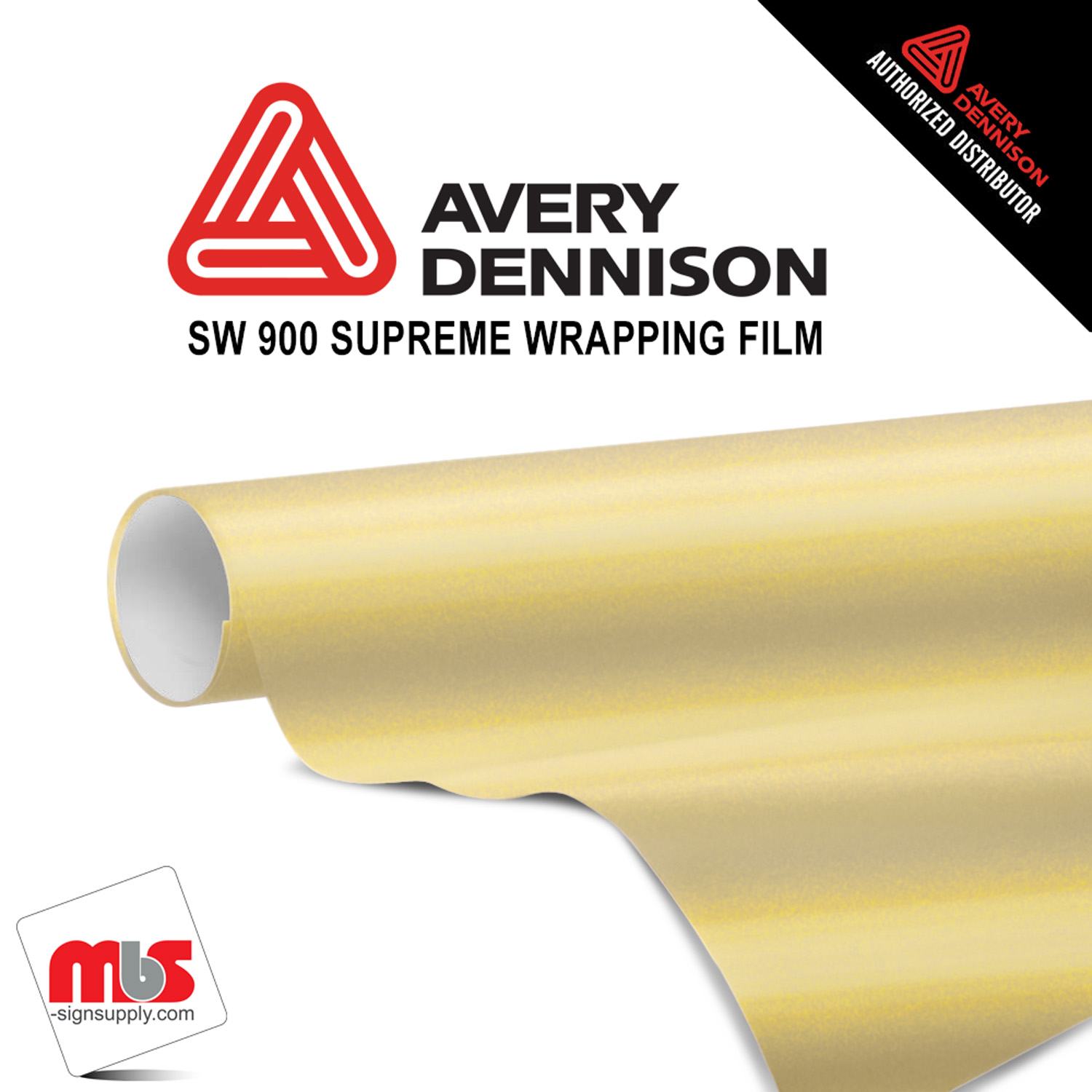 60'' x 25 yards Avery SW900 Gloss Sand Sparkle 5 year Long Term Unpunched 3.2 Mil Wrap Vinyl (Color Code 255)