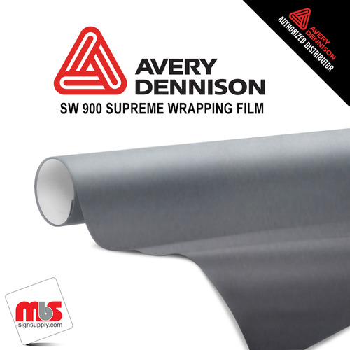 60'' x 25 yards Avery SW900 Gloss Metallic Silver 5 year Long Term Unpunched 3.2 Mil Wrap Vinyl (Color Code 803)