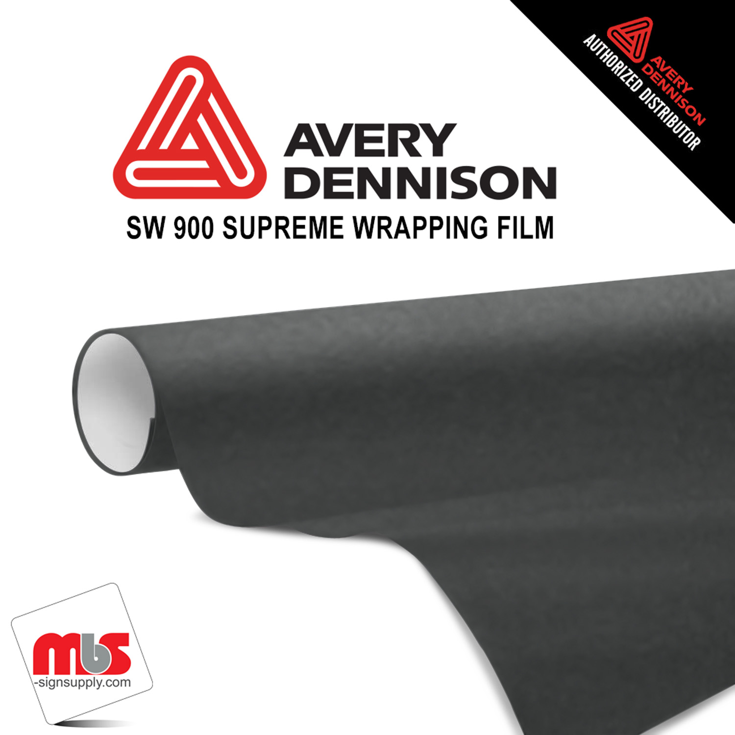 60'' x 25 yards Avery SW900 Satin grey 5 year Long Term Unpunched 3.2 Mil Wrap Vinyl (Color Code 833)