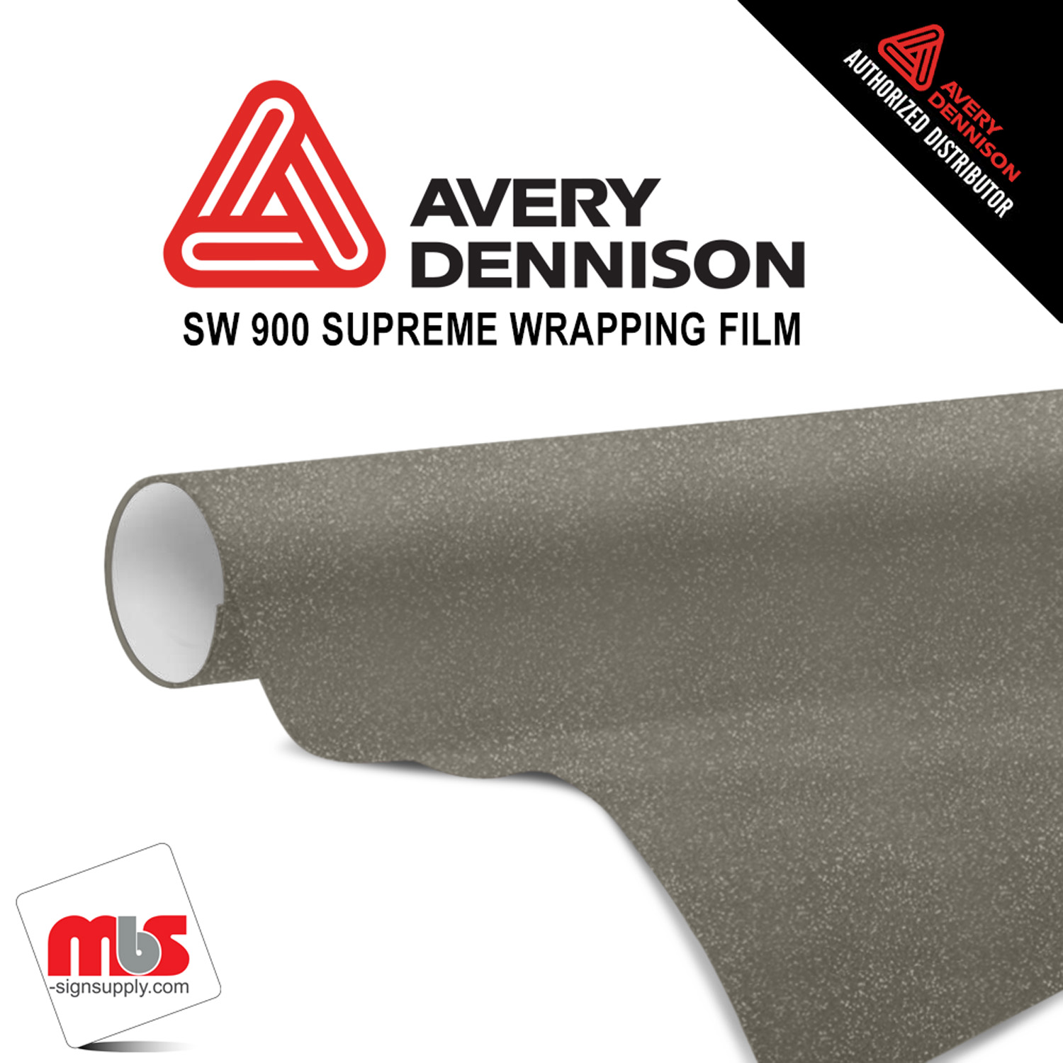 60'' x 5 yards Avery SW900 Diamond Silver 5 year Long Term Unpunched 3.2 Mil Wrap Vinyl (Color Code 878)