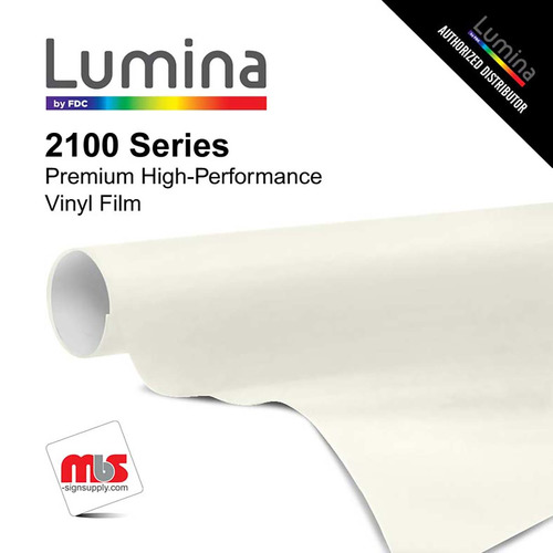 60'' x 5 Yards Lumina® 2100 Matte Clear 9 Year Unpunched 2 Mil Cast Vinyl Film (Color Code 300)