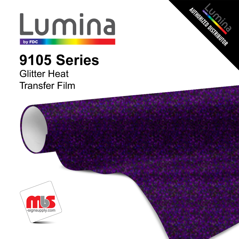 15'' x 50 Yards Lumina® 9105 Gloss Pink 2 Year Unpunched 12.8 Mil Heat Transfer Vinyl (Color code 163)