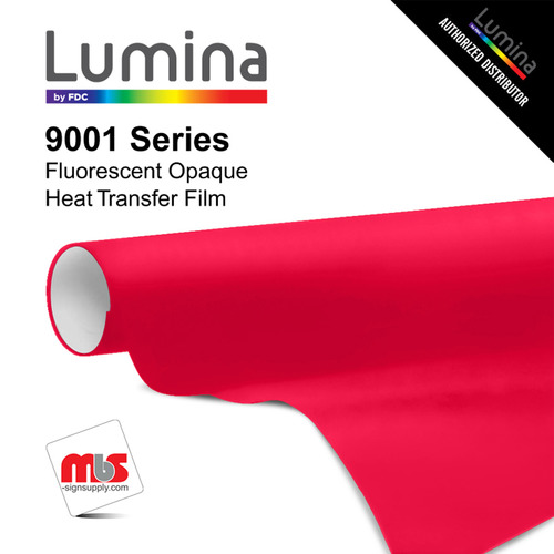 15'' x 10 Yards Lumina® 9001 Semi-Matte Raspberry 2 Year Unpunched 3.9 Mil Heat Transfer Vinyl (Color code 057)