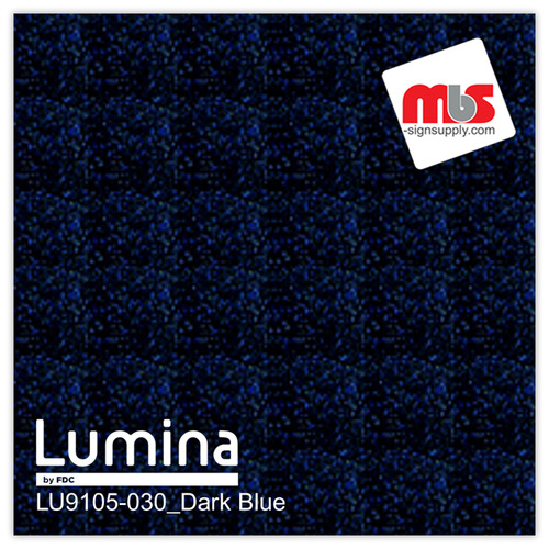 20'' x 10 Yards Lumina® 9105 Gloss Dark Blue 2 Year Unpunched 12.8 Mil Heat Transfer Vinyl (Color code 030)