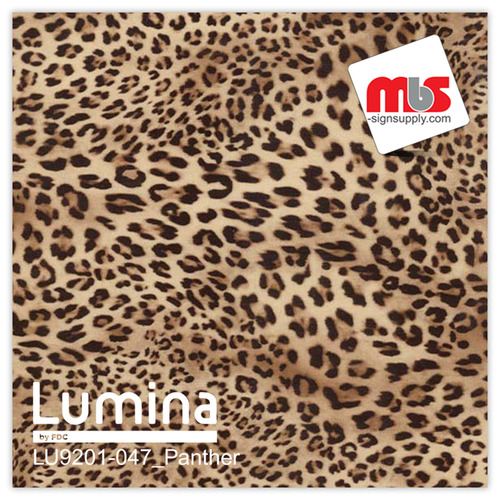 15'' x 22 Yards Lumina® 9201 Matte Panther 1 year Unpunched 2.4 Mil Heat Transfer Vinyl (Color code 047)