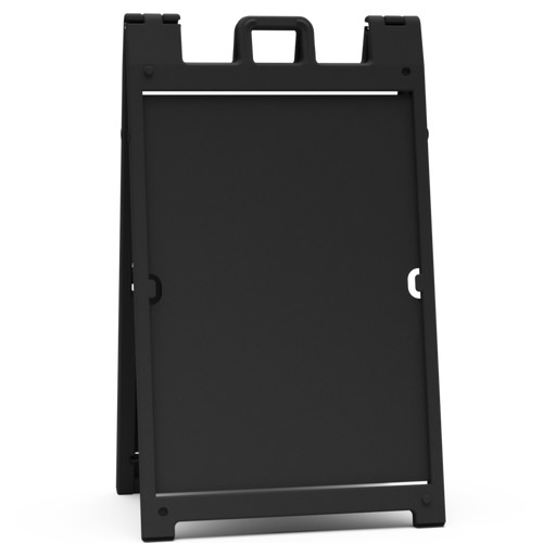 Plasticade 24''Wide x 36'' Tall Sign Frame Black Signicade® Deluxe for 3/16'' Thick Material
