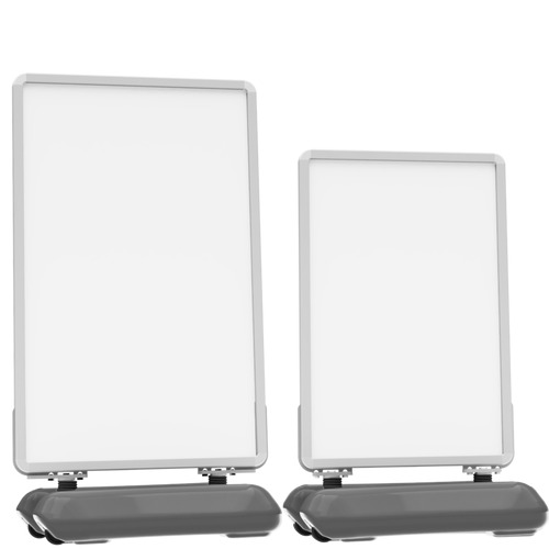 Plasticade 28'' Wide x 44'' Tall Sign Wind Sign Deluxe Snap Frame