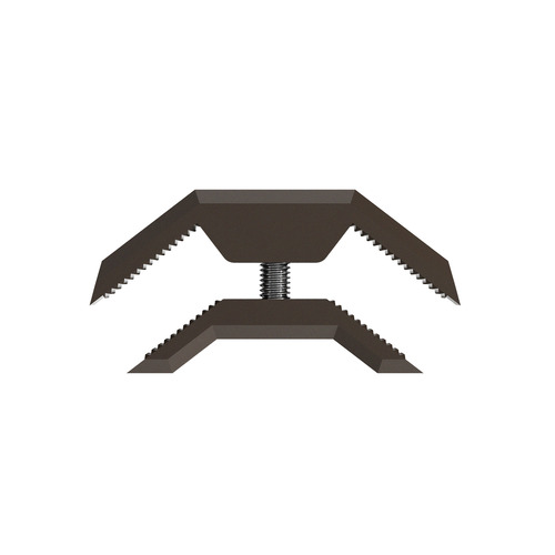 105° Connector, PLA Black Walnut for 5/8'' and 3/4'' Panels