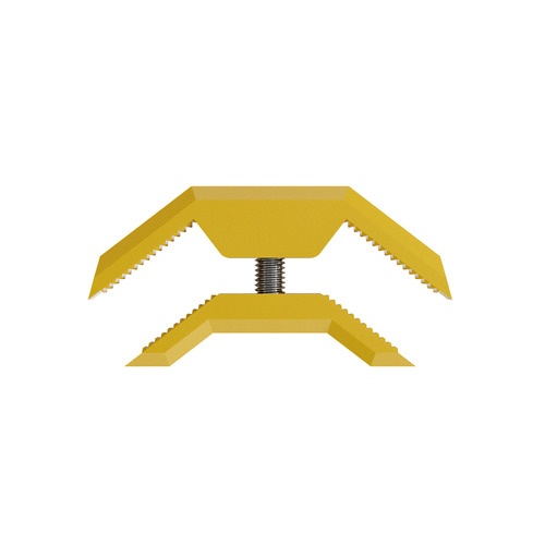 105° Connector, ABS Yellow (Pantone 136C) for 5/8'' and 3/4'' Panels