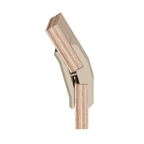 150° Connector, PLA White Oak for 5/8'' and 3/4'' Panels