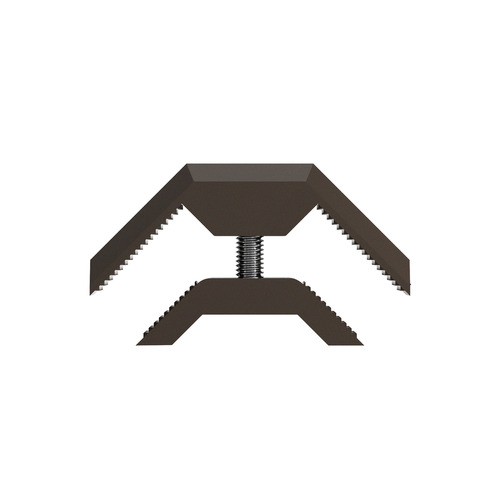 90° Connector, PLA Black Walnut for 5/8'' and 3/4'' Panels