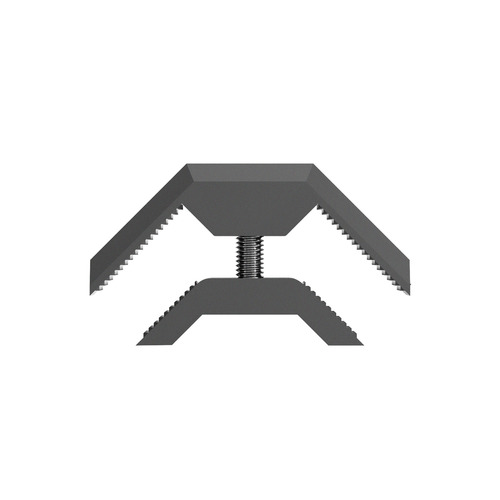 90° Connector, ABS Silver Gray (Pantone 429C) for 5/8'' and 3/4'' Panels