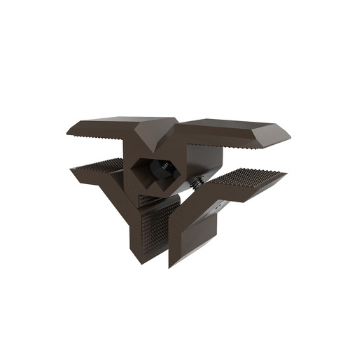 'T'' Connector, PLA Black Walnut for 5/8'' and 3/4'' Panels