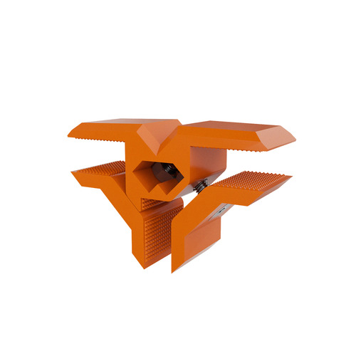 'T'' Connector, ABS Orange (Pantone 165C) for 5/8'' and 3/4'' Panels