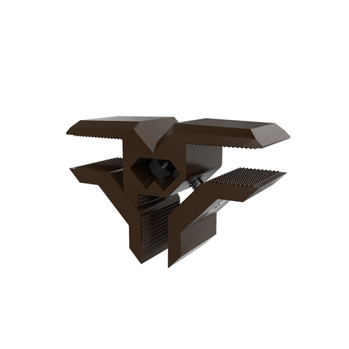 'T'' Connector, PLA Rosewood for 5/8'' and 3/4'' Panels