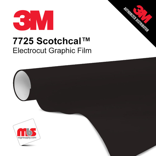 15'' x 10 Yards 3M™ 7725 Scotchcal™ ElectroCut™ Gloss Duranodic 8 year Unpunched 2 Mil Cast Graphic Vinyl Film (Color Code 069)