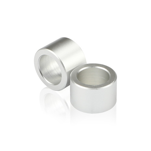 OD: 3/8'' x ID: 1/4'' x L: 1/4'' Aluminum Clear Anodized Spacers (Sold Per Unit)