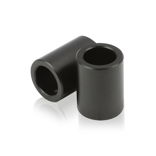 OD: 3/8'' x ID: 1/4'' x L: 1/2'' Aluminum Matte Black Anodized Spacers (Sold Per Unit)