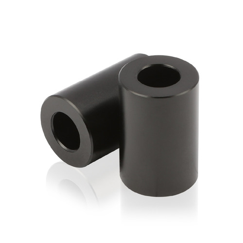 OD: 1/2'' x ID: 1/4'' x L: 3/4'' Aluminum Matte Black Anodized Spacers (Sold Per Unit)