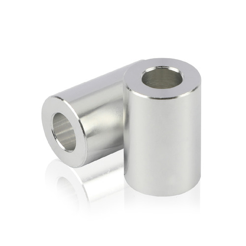 OD: 1/2'' x ID: 1/4'' x L: 3/4'' Aluminum Mill Finish Spacers (Sold Per Unit)