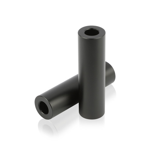 OD: 1/2'' x ID: 1/4'' x L: 1-3/4'' Aluminum Matte Black Anodized Spacers (Sold Per Unit)