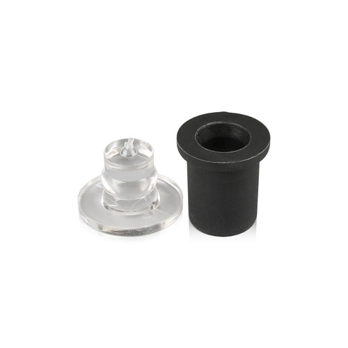 Black Extra Big Quick Snap 3/4’' X 3/4'' Adhesive Mounted Head (sold per Set 1 Body and 1 Head)