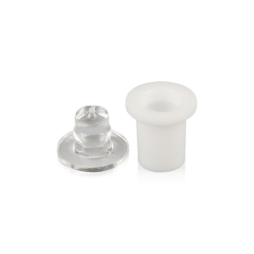 White Extra Big Quick Snap 3/4’' X 3/4'' Adhesive Mounted Head (sold per Set 1 Body and 1 Head)