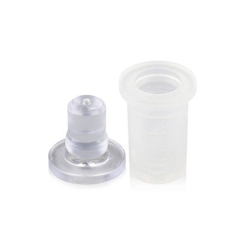 Clear Giant Quick Snap 3/4’' X 1 1/8'' Adhesive Mounted Head (sold per Set 1 Body and 1 Head)