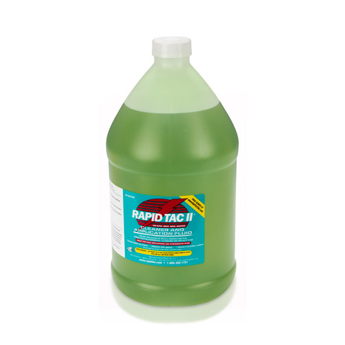 Rapid Tac II Application Fluid, for Premium Cast Fils in Most Weather/Temperature Conditions, 1 Gallon Jug