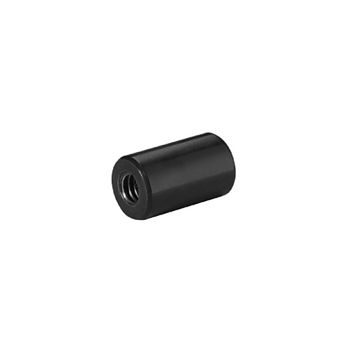 5/16-18 Threaded Barrels Diameter: 5/8'', Length: 1'',  Black Anodized [Required Material Hole Size: 3/8'' ]