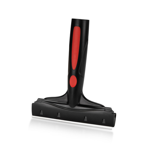 6'' Plastic Scraper with Ergonomic Handle, and Blade Cover