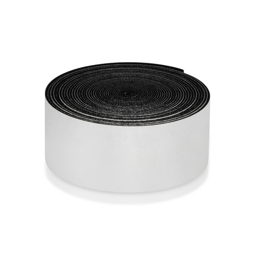 1.5'' x 16' Roll of Black Soft Fabric Felt