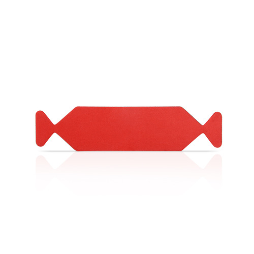 4'' x 1.5'' Piece of Red Pre Cut Soft Fabric Felt