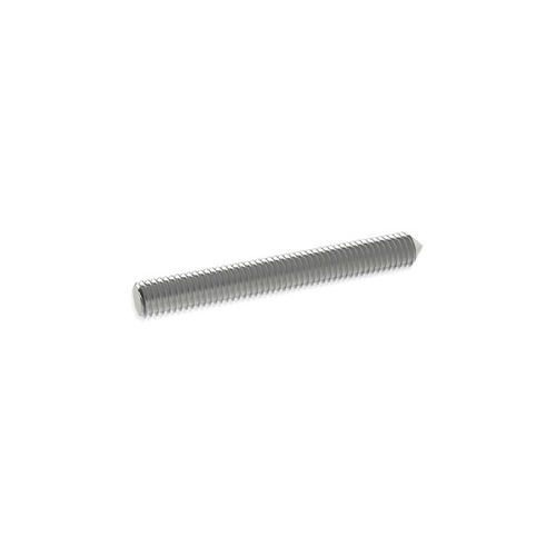 0.11'' Diameter X 2'' Long, Stainless Steel 4-40 Threaded Stud (1 End Flat - 1 End Conical)