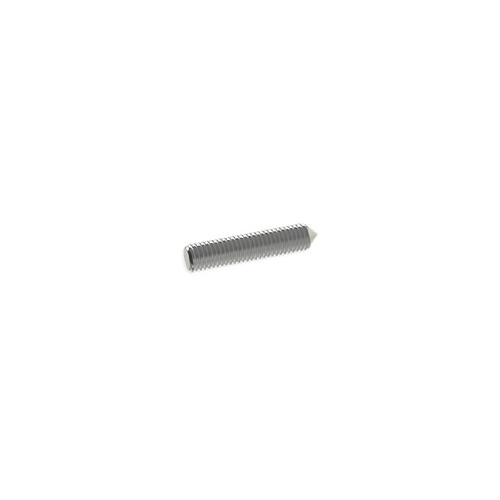 1/8'' Diameter X 5/8'' Long, Stainless Steel 6-32 Threaded Stud (1 End Flat - 1 End Conical)