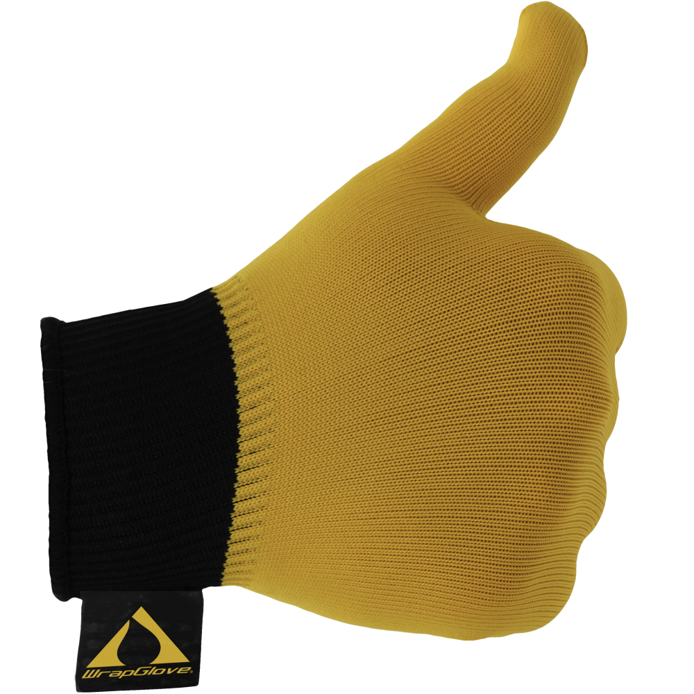 The Original Wrap Glove Yellow - Small (1 Pair)
