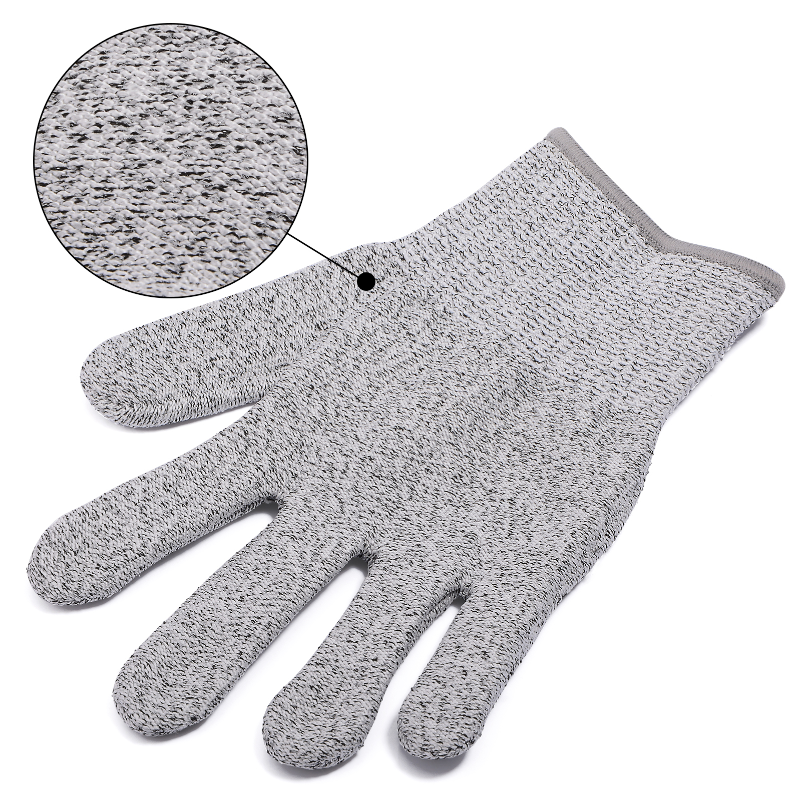 Grey Anti-Heat and Cutting Gloves for Vinyl Application (Large)