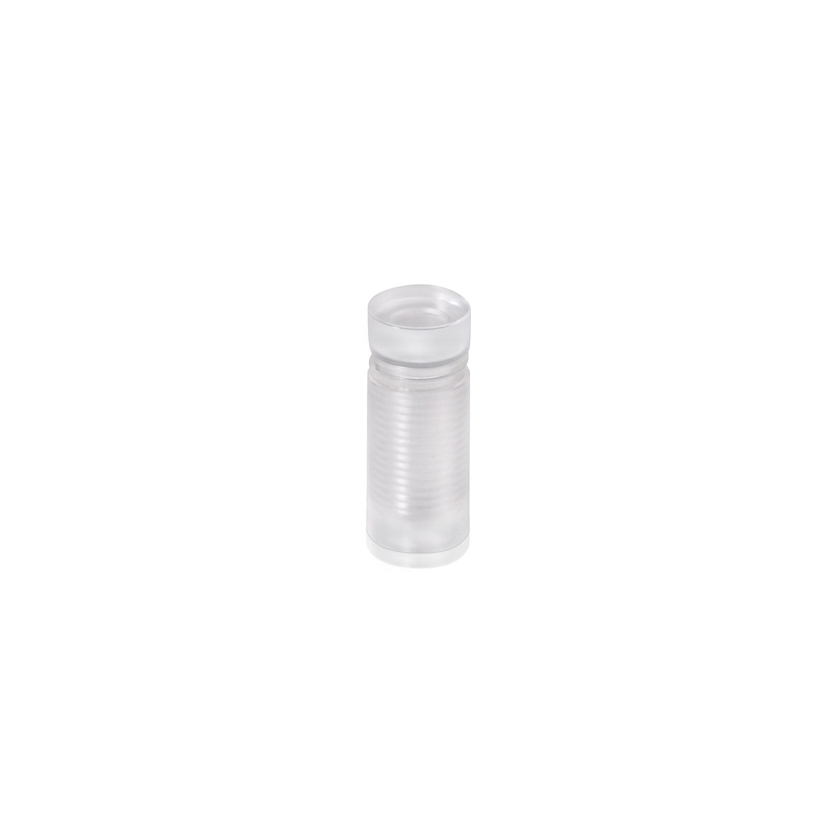 1/2'' Diameter X 1/2'' Barrel Length, Clear Acrylic Standoffs. Easy ...