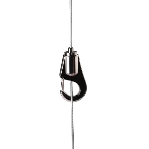 Self-Gripping Hook with Safety Lock  (For Cable Diameter 0.06'' to 0.08'')