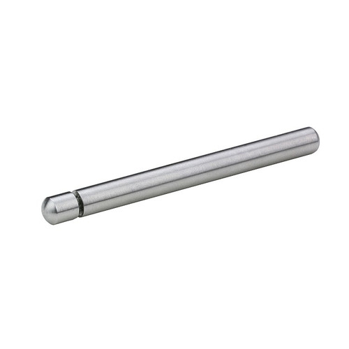 1/4'' Diameter x 2'' Length Cylinder Desktop Table Standoffs (Stainless Steel Satin Brushed Standoffs) [Required Material Hole Size: 7/32'']