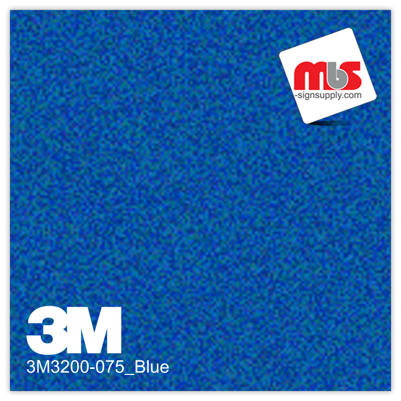 30'' x 50 Yards 3M™ 3200 Engineer Grade Sheeting Gloss Blue 7 year Unpunched 7 Mil Graphic Vinyl Film (Color Code 075)