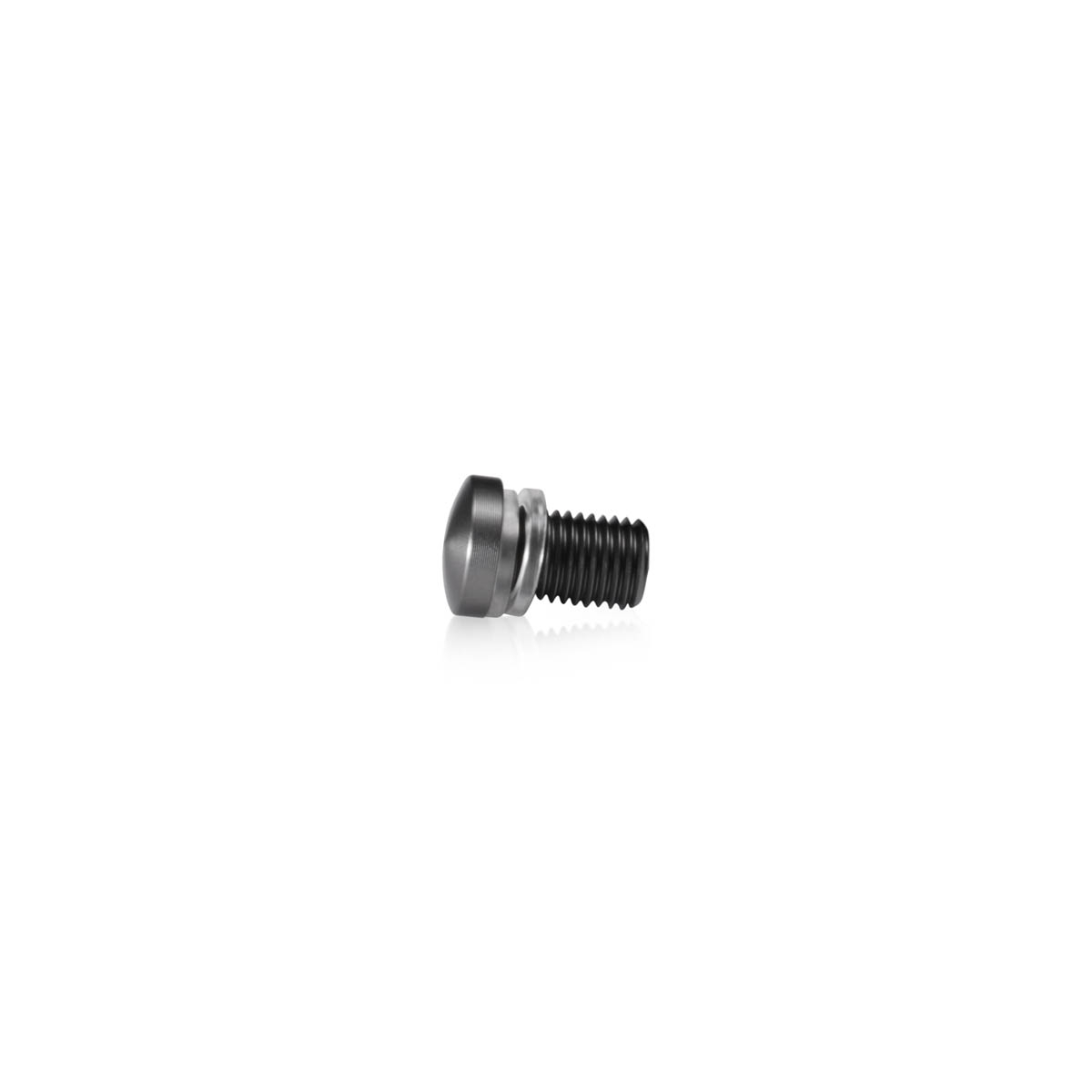 AL12-12T Head replacement for Mbs-Standoffs 1/2'' Diameter x 1/2'' Barrel Length, Aluminum Titanium Anodized Finish Standoffs (Includes 2 Silicone Washers).